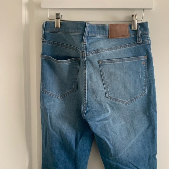 MADEWELL Women 9” High Rise Skinny Jeans in Sadie Wash Size 28 - Picture 8 of 12